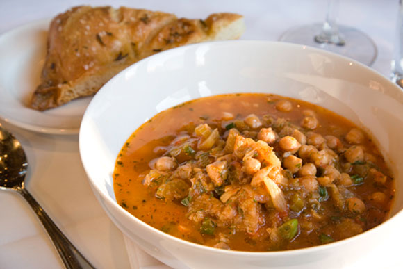 Tuscan fennel and bean soup
